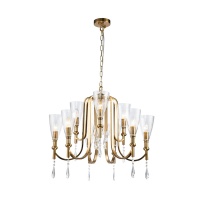 Подвесная люстра Favourite Lyra 2968-9P  фото, kupilegko.ru