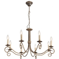 Подвесная люстра Lucia Tucci Fondi 330.8 Antique  фото, kupilegko.ru