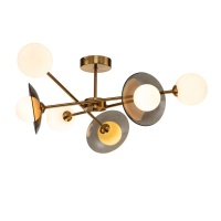 Потолочная люстра Indigo Jazz 11020/6C Brass V000163  фото, kupilegko.ru