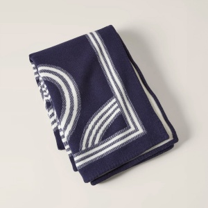 Berken Navy Плед Ralph Lauren Home  фото, kupilegko.ru