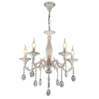 Подвесная люстра IMEX KL.3056-5-P WH  фото, kupilegko.ru