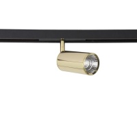 Трековый светодиодный светильник для магнитного шинопровода Crystal Lux Space CLT 0.33 009 12W GO 4000K  фото, kupilegko.ru