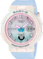 Японские наручные женские часы Casio BGA-250-7A3. Коллекция Baby-G  фото, kupilegko.ru