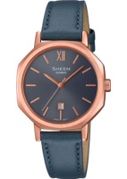 Японские наручные женские часы Casio SHE-4554PGL-8A. Коллекция Sheen  фото, kupilegko.ru