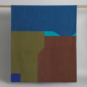 Citt? Peacock Blue Плед R+D.LAB  фото, kupilegko.ru