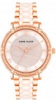 fashion наручные женские часы Anne Klein 3994LPRG. Коллекция Ceramic  фото, kupilegko.ru