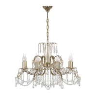 Подвесная люстра Dio DArte Asfour Alessandria E 1.1.8.200 G  фото, kupilegko.ru