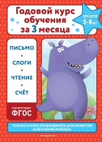 Годовой курс обучения за три месяца: для детей 5-6 лет. Королёв Владимир Иванович  фото, kupilegko.ru