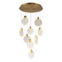 Подвесная светодиодная люстра Aployt APL.054.06.45  фото, kupilegko.ru