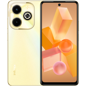 Смартфон, мобильный телефон Infinix Hot 40i 8/256 Золотистый RU  фото, kupilegko.ru