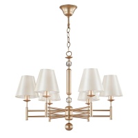 Подвесная люстра Crystal Lux FLAVIO SP6 GOLD  фото, kupilegko.ru