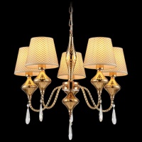 Подвесная люстра Illumico IL6176-5P-27 GD  фото, kupilegko.ru