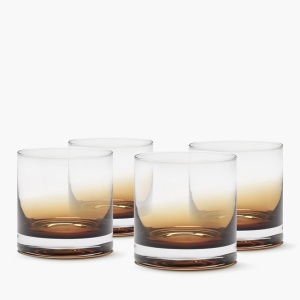 Kelly Wearstler Zuma Amber Бокалы для виски 4 шт. Serax  фото, kupilegko.ru