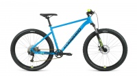 Велосипед SPORTING 27,5 XX (рост 19") 2020-2021, синий/желтый, RBKW1M179015 Forward  фото, kupilegko.ru