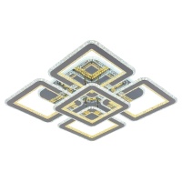 Потолочная светодиодная люстра Profit Light 8041/4+1 CHR  фото, kupilegko.ru