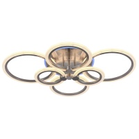 Потолочная светодиодная люстра Profit Light 8076/6 NKL  фото, kupilegko.ru