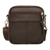 Сумка через плечо Greyfield Brown Lakestone 5685 LS  фото, kupilegko.ru