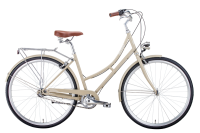 Велосипед Algeria (700C 3 ск. рост. 450 мм) 2020-2021, кремовый, 1BKB1C183Z02 Bear Bike  фото, kupilegko.ru