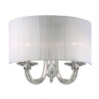 Бра, светильник настенный накладной Ideal Lux Swan AP2 Bianco  фото, kupilegko.ru
