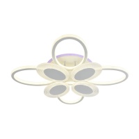 Потолочная светодиодная люстра Profit Light 5889/4+4A WHT  фото, kupilegko.ru