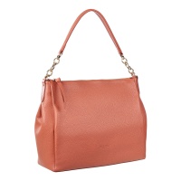 Кожаная сумка хобо женская Dr.Koffer 7017BR-58 24579 DK  фото, kupilegko.ru