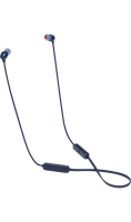 Bluetooth-гарнитура JBL T115BT, синяя  фото, kupilegko.ru