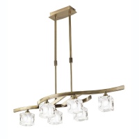 Подвесная люстра Mantra Cuadrax 0995  фото, kupilegko.ru