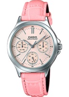 Японские наручные женские часы Casio LTP-V300L-4A. Коллекция Analog  фото, kupilegko.ru