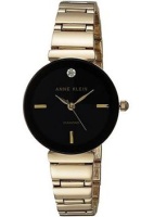 fashion наручные женские часы Anne Klein 2434BKGB. Коллекция Diamond  фото, kupilegko.ru