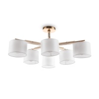 Потолочная люстра Freya Pipe FR5386CL-06G  фото, kupilegko.ru