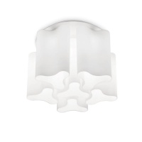 Потолочная люстра Ideal Lux Compo PL6 Bianco 125503  фото, kupilegko.ru