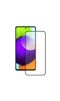 Защитное стекло Deppa для Samsung Galaxy A52 (черная рамка)  фото, kupilegko.ru