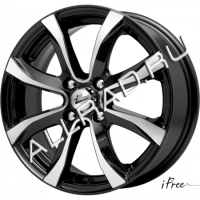 Литые колесные диски iFREE Дайс (КС696) Блэк Джек 6x15 4x100 ET50 D60.1 Блэк Джек (Арт.265809)  фото, kupilegko.ru