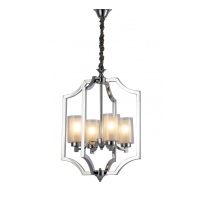 Подвесная люстра Lumina Deco Vigatto LDP 1224-4 CHR  фото, kupilegko.ru