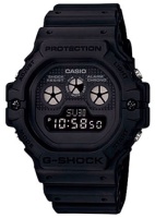 Японские наручные мужские часы Casio DW-5900BB-1ER. Коллекция G-Shock  фото, kupilegko.ru