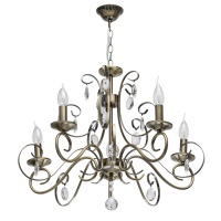 Подвесная люстра De Markt City Аврора 371016105  фото, kupilegko.ru