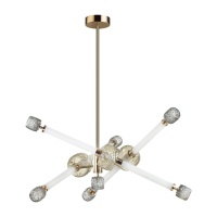 Подвесная светодиодная люстра Odeon Light Modern Kliff 5426/54CL  фото, kupilegko.ru