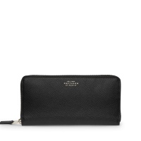 Panama Black Портмоне Smythson  фото, kupilegko.ru