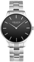 fashion наручные мужские часы Obaku V247GXCBSC. Коллекция Links  фото, kupilegko.ru