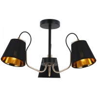 Потолочная люстра Illumico IL6120-3COU-79 BK GD  фото, kupilegko.ru