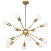 Подвесная люстра Arte Lamp Alastor A6702PL-12PB  фото, kupilegko.ru