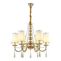 Подвесная люстра Lumina Deco Fabione LDP 1200-6 F.GD  фото, kupilegko.ru