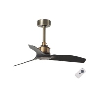Потолочный вентилятор Faro JUST FAN XS GOLD BLACK (33429)  фото, kupilegko.ru