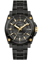 Японские наручные мужские часы Bulova 98B408. Коллекция Precisionist  фото, kupilegko.ru