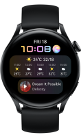 Умные часы  HUAWEI Watch 3 LTE 46мм, черные  фото, kupilegko.ru