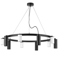 Подвесная люстра Lightstar Rullo (571020+214436-5+214487-5) LR020365875  фото, kupilegko.ru