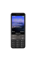 Кнопочный сотовый телефон Philips Xenium E590 Черный  фото, kupilegko.ru