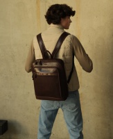 Кожаный рюкзак мужской Dr.Koffer B402789-245-09 26656 DK  фото, kupilegko.ru