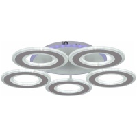 Потолочная светодиодная люстра Reluce 20535-0.3-5+1 WT  фото, kupilegko.ru