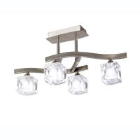 Потолочная люстра Mantra Cuadrax 0004049  фото, kupilegko.ru